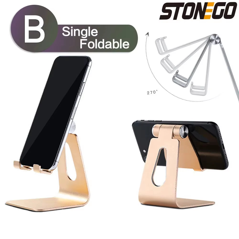 Mobile Phone Holder Metal Mobile Phone Holder Foldable Mobile Phone Holder Desktop Suitable for Iphone7 8 X XS