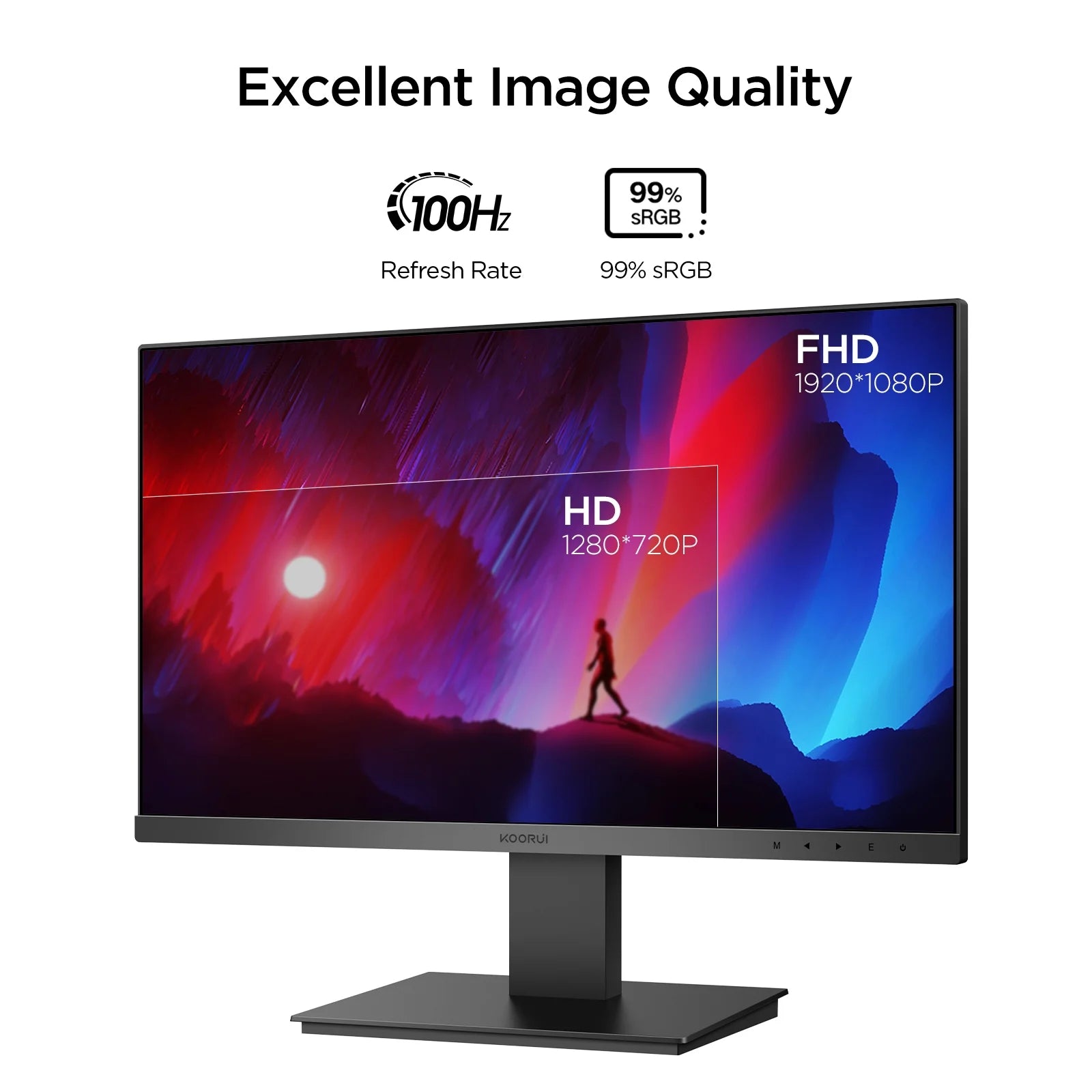 27" FHD 1080P Gaming Monitor, Black, N01